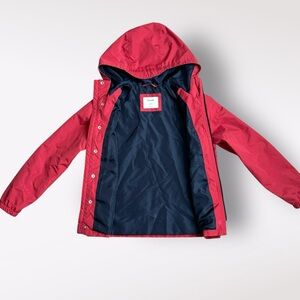Kids' Old Navy Water Resistant Hooded Windbreaker - Size Large (10/12)